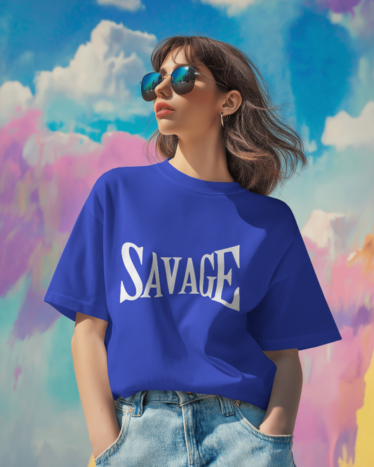 SAVAGE Oversized T-Shirt Women