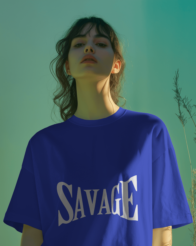 SAVAGE Oversized T-Shirt Women