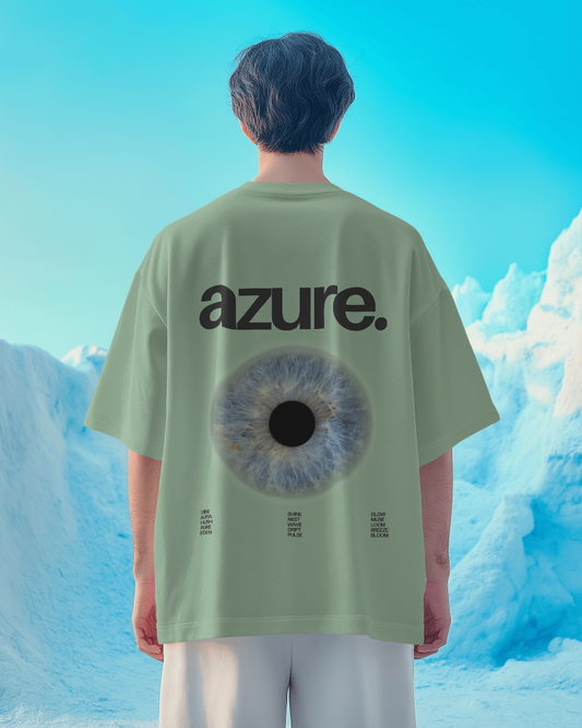 azure Oversized T-Shirt