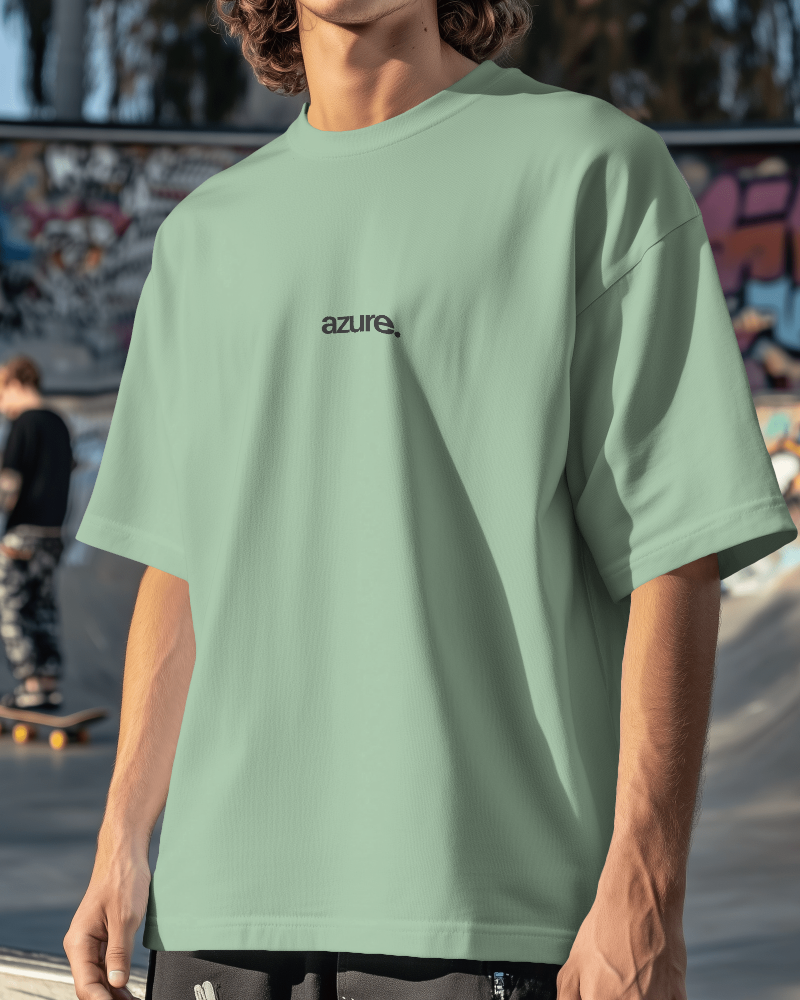 azure Oversized T-Shirt