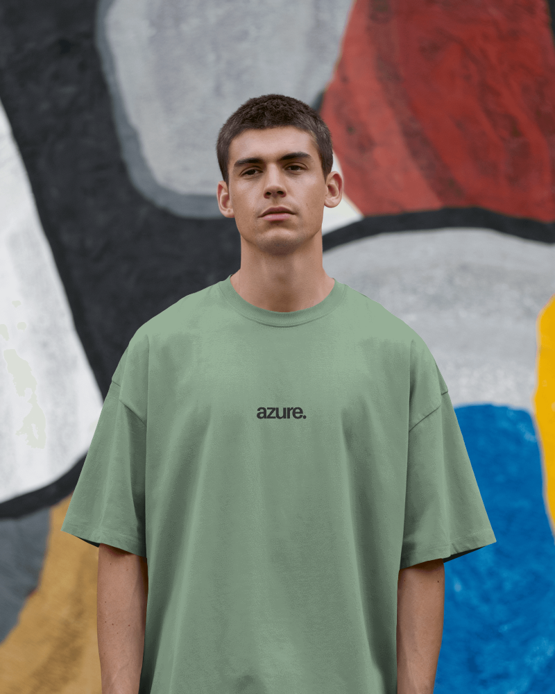 azure Oversized T-Shirt