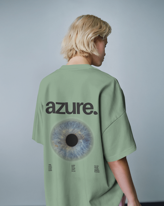 azure Oversized T-Shirt women