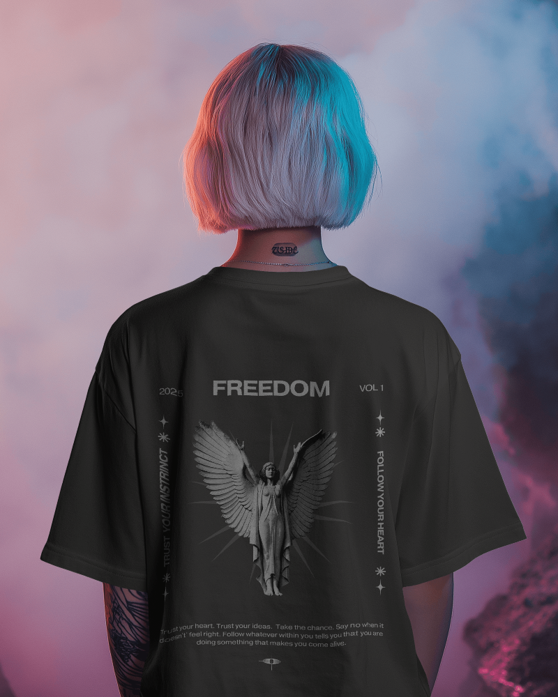 FREEDOM Oversized T-Shirt women