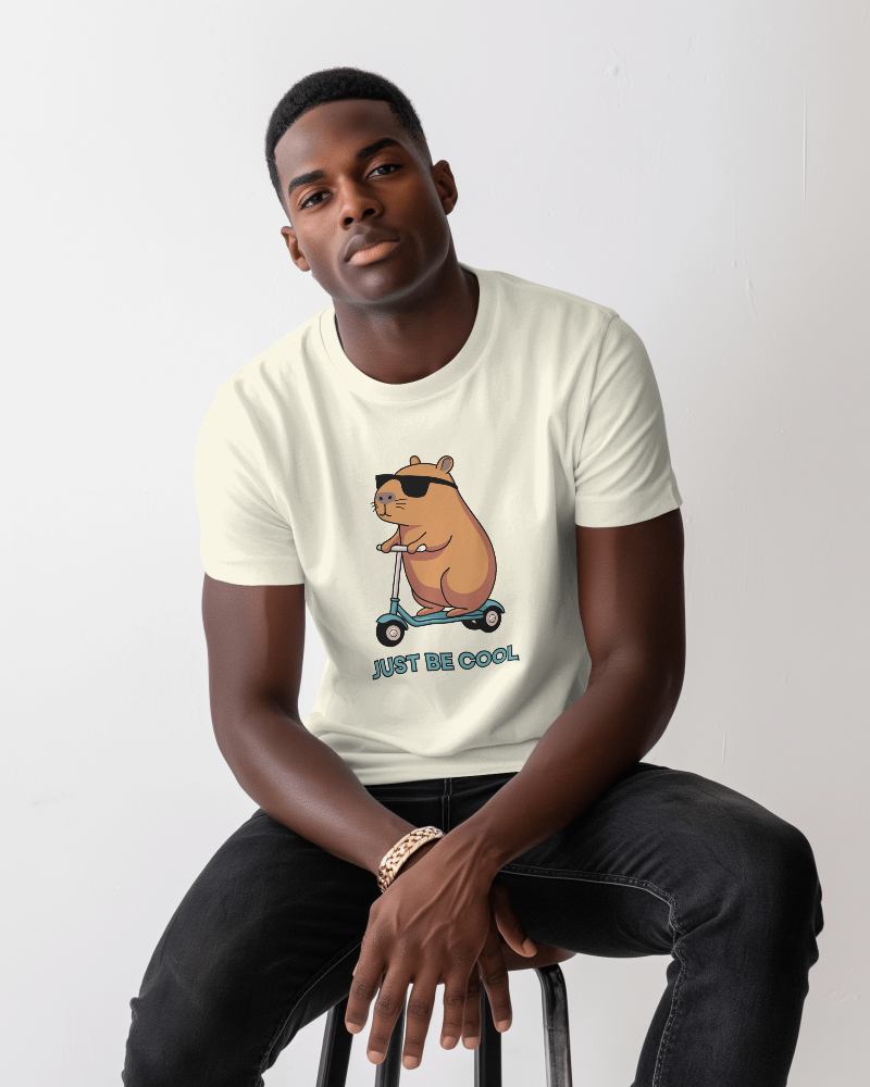 Just Be Cool Classic Crew T-Shirt