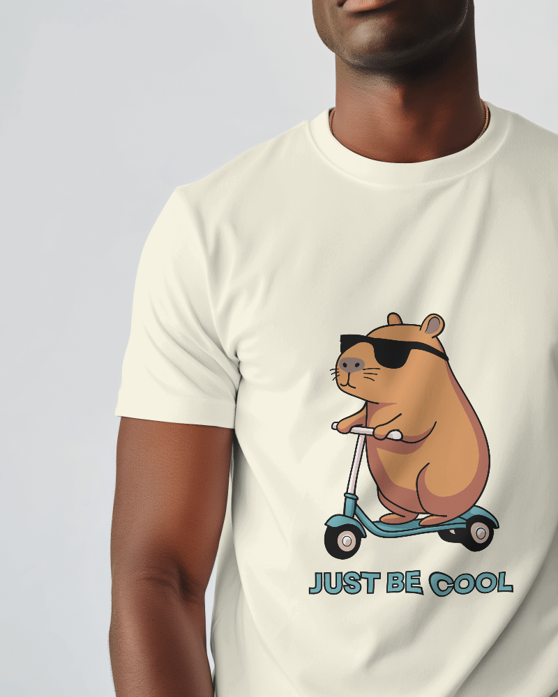 Just Be Cool Classic Crew T-Shirt
