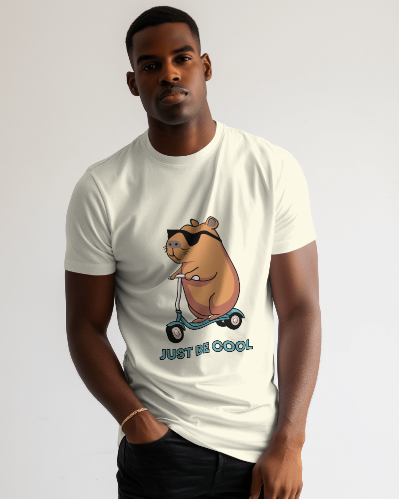 Just Be Cool Classic Crew T-Shirt
