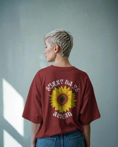 Sunny Day Oversized T-Shirt Women